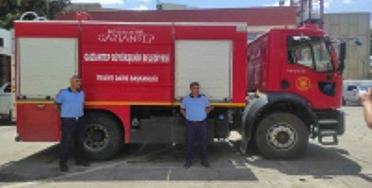 Gaziantep Büyükşehir'den Marmaris ve Bodrum'daki yangın söndürme çalışmalarına destek
