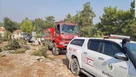 Kuzey Kıbrıs Türk Kızılayı, Türkiye'de yangın söndürme çalışmalarına destek oluyor