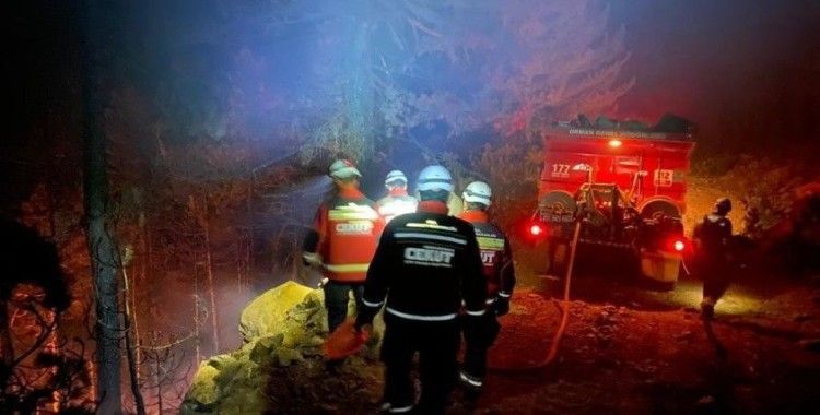 Orman yangınlarıyla mücadeleye CEKUT ekipleri de destek veriyor