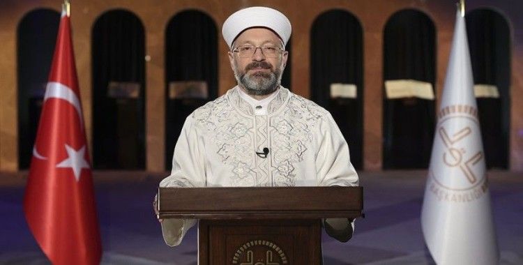 Diyanet İşleri Başkanı Erbaş’ın Hicri yeni yıl mesajı