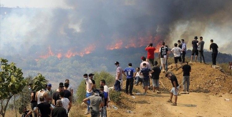 Cezayir'deki orman yangınlarında hayatını kaybedenlerin sayısı 69'a yükseldi