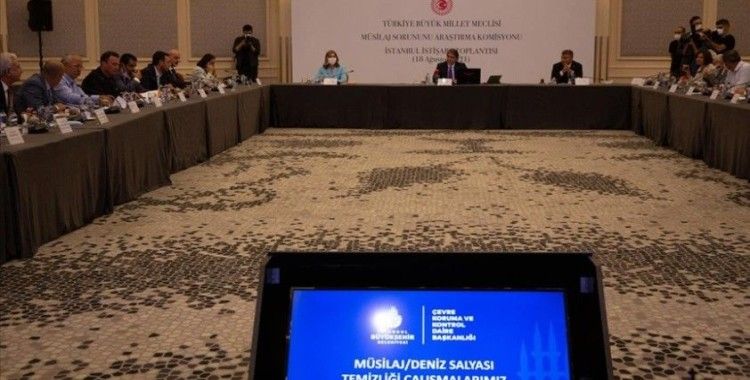 TBMM Müsilaj Sorununu Araştırma Komisyonu'nun İstişare Toplantısı İstanbul'da yapıldı