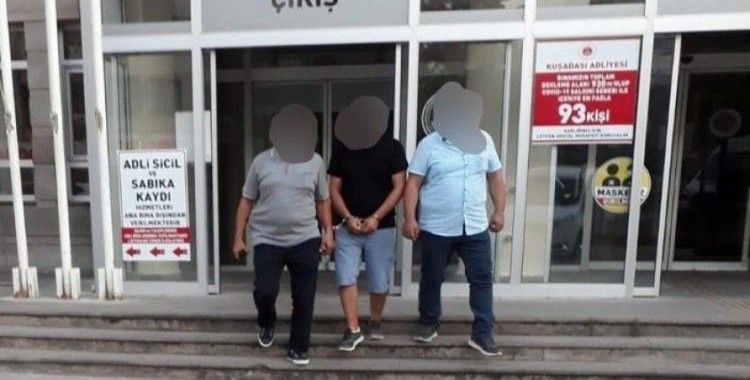 88 yıl kesinleşmiş hapis cezası bulunan şahıs Kuşadası’nda yakalandı