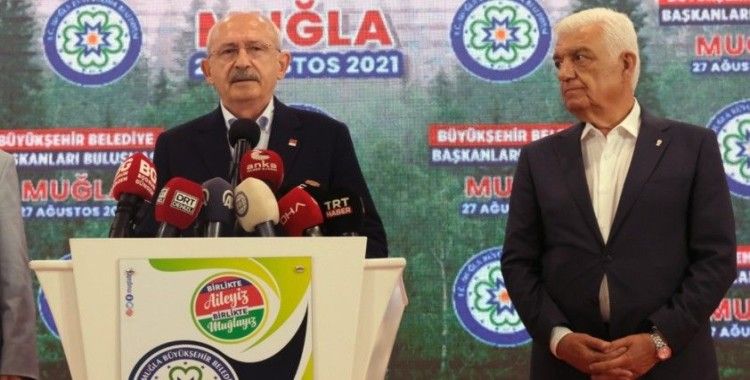 CHP lideri Kılıçdaroğlu: “Yangınlarda bir dayanışma kültürü sergilendi”