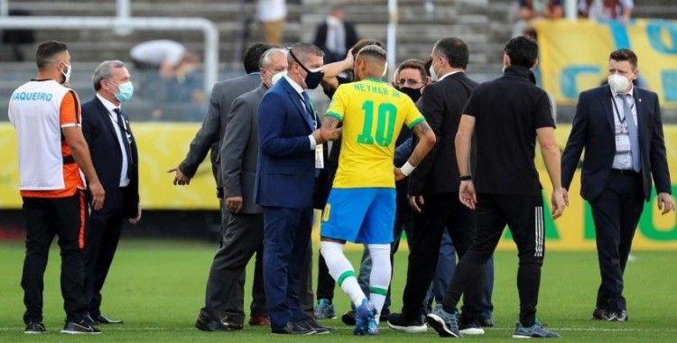 Güney Amerika Futbol Konfederasyonu: 'Maç hakkındaki kararı FIFA Disiplin Kurulu verecek'