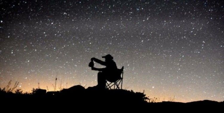 Yıldızları fotoğraflamak için Nemrut'ta kamp kurdular