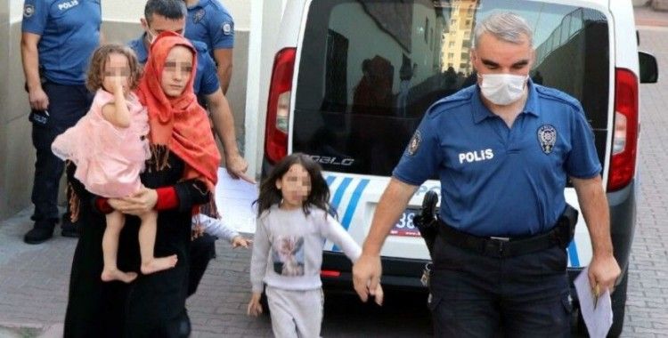 Eşi ve 3 çocuğunu rehin alıp evi yakmaya çalışan Suriyeli serbest bırakıldı