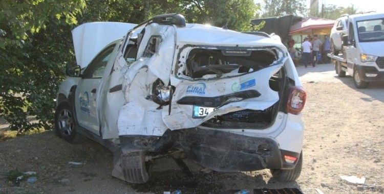 Elazığ'da zincirleme trafik kazası: 8 yaralı
