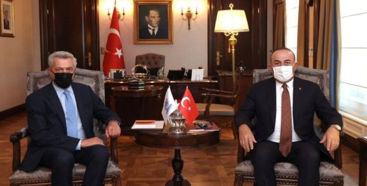 Bakan Çavuşoğlu, BM Mülteciler Yüksek Komiseri Grandi ile görüştü