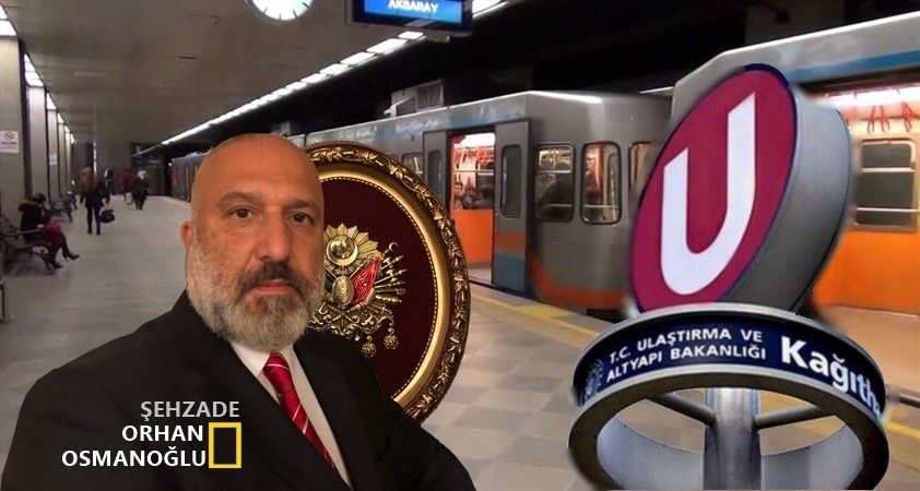 Metro'daki 'M' harfi gitti 'U' harfi geldi..
