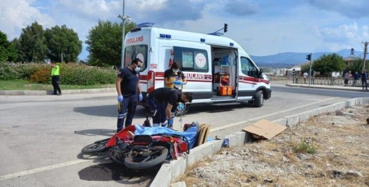 Kumluca'da motosiklet kazası: 1 ölü