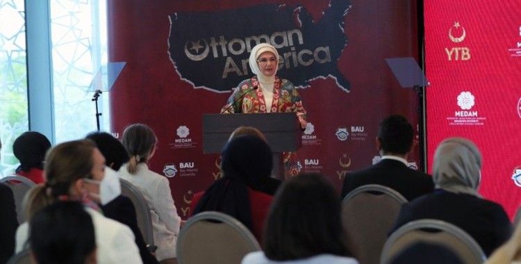 Emine Erdoğan 'Osmanlı’nın Amerika’sı' belgesel filminin ABD’deki tanıtımına katıldı