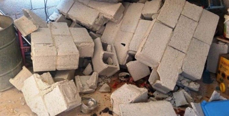 Şanlıurfa'da çöken duvarın altında kalan kadın yaralandı