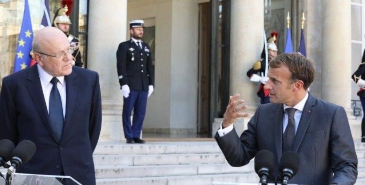 Lübnan Başbakanı Mikati ilk resmi ziyaretini Fransa’ya yaptı