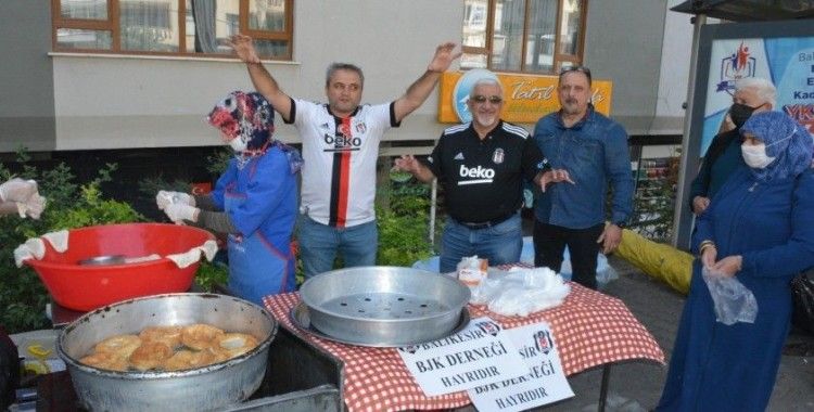 Beşiktaş'taki sakatlıklara karşı lokma hayrı