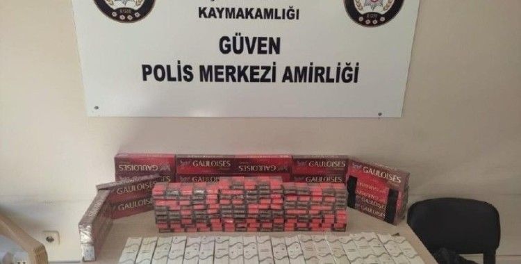 Gaziantep’te bir haftada 37 bin paket kaçak sigara yakalandı