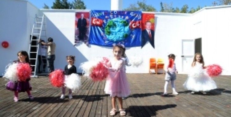 Diyarbakır'da çocuklar doyasıya eğlendi
