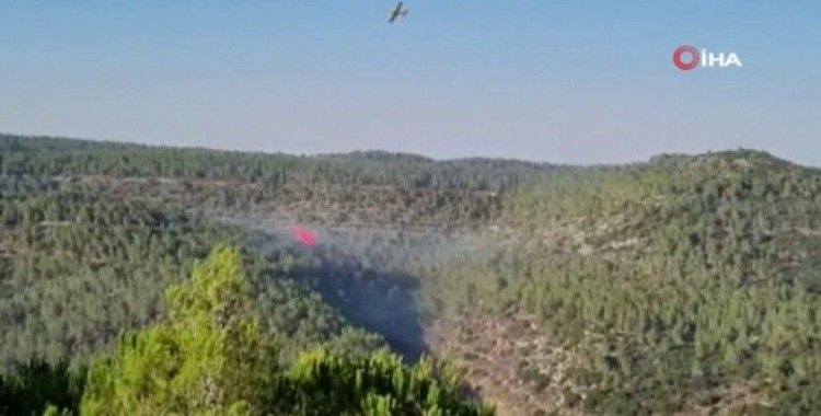 Kudüs’te orman yangını henüz kontrol altına alınamadı