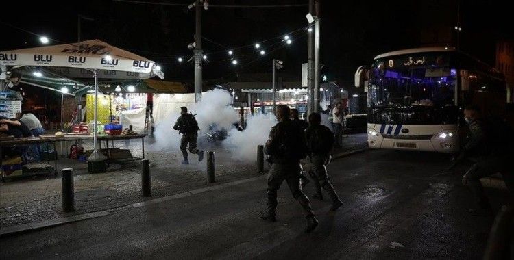 İsrail polisinden Kudüs’te Filistinli gençlere müdahale