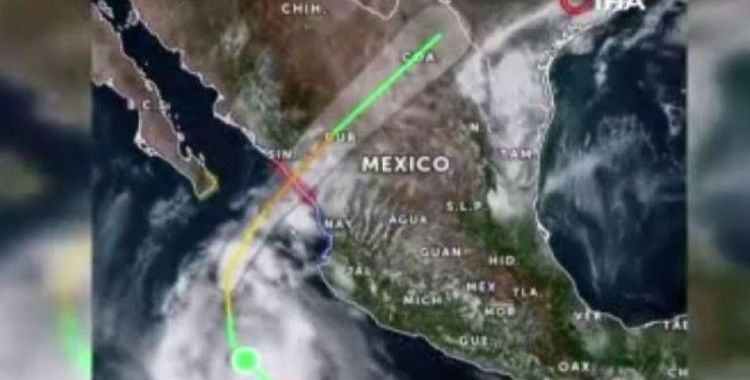 Meksika’da Pamela Kasırgası alarmı: Bir eyalette okullar tatil edildi