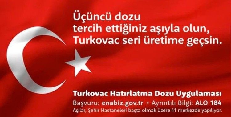 Gaziantep’te Türkovac aşısı için 200 gönüllü aranıyor