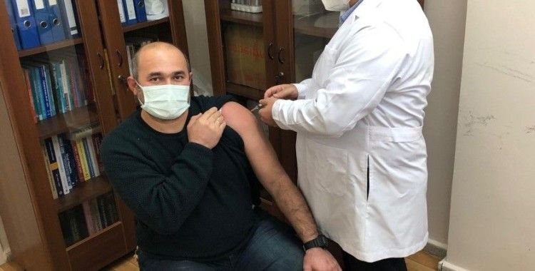 Eskişehir’deki ilk Turkovac aşısı ESOGÜ Hastanesi’nde yapıldı