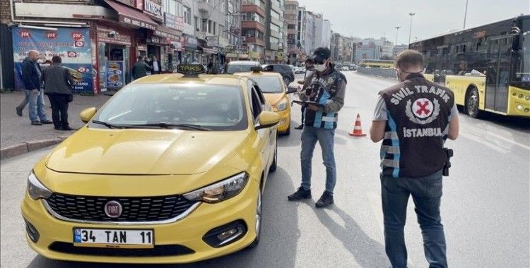 İstanbul'da taksi denetimleri sürüyor
