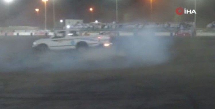 Kuveyt’te drift yarışı düzenlendi