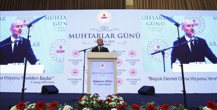 İçişleri Bakanı Soylu: Ankara'da Muhtar Evi açılacak