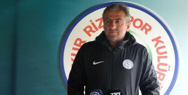 Hamza Hamzaoğlu: 'Kasımpaşa maçıyla geçmişe bir sünger çekmek istiyoruz'