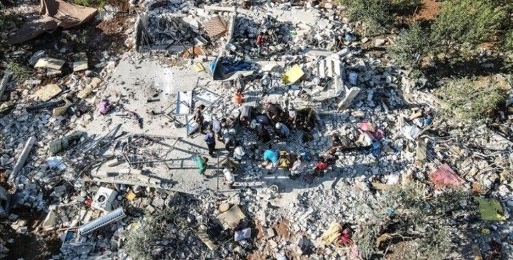 İdlib'de Pazar yerine saldırı: 10 ölü