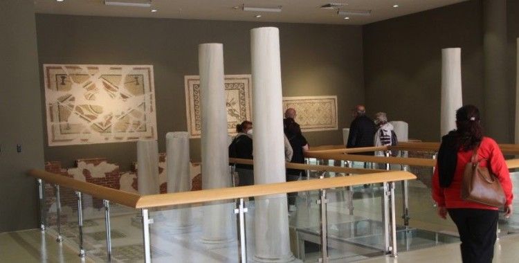 Dünyanın en büyük mozaik müzesi 75 bin misafir ağırladı