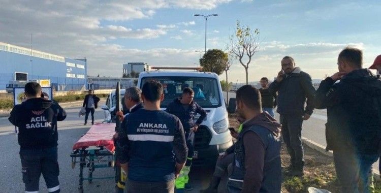 Ankara'da zincirleme kaza: 10 yaralı