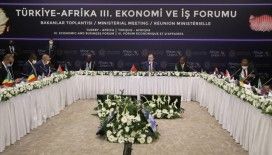 Türkiye-Afrika Ekonomi ve İş Forumu'ndan ortak bildiri