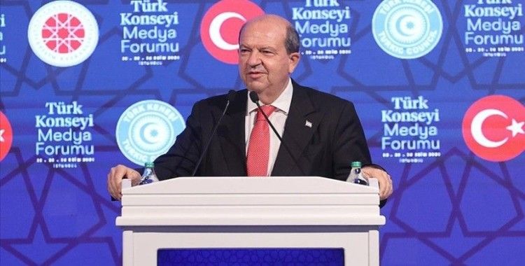 KKTC Cumhurbaşkanı Tatar: Bizler şu anda Türk dünyasının Doğu Akdeniz'deki temsilcileriyiz