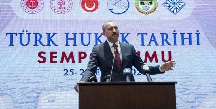 Adalet Bakanı Gül: 'Kanun-i Esasi'nin geç olmayan bir tarihte ortaya çıkmıştır'