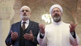 Diyanet İşleri Başkanı Erbaş ve Hafiz Osman Şahin Şuşa’da çifte ezan okudu