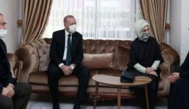 Cumhurbaşkanı Erdoğan’dan Başak Cengiz’in ailesine taziye ziyareti