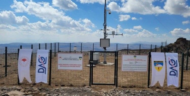 Türkiye’nin en yüksek rakımlı gözlem istasyonu, Doğu Anadolu Gözlemevinde kuruldu