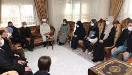 Diyanet İşleri Başkanı Erbaş'tan Başak Cengiz'in ailesine ziyaret