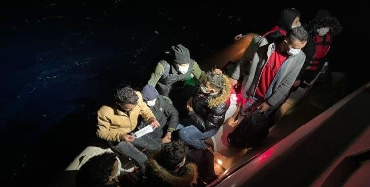 Bodrum’da üç olayda 59 düzensiz göçmen kurtarıldı