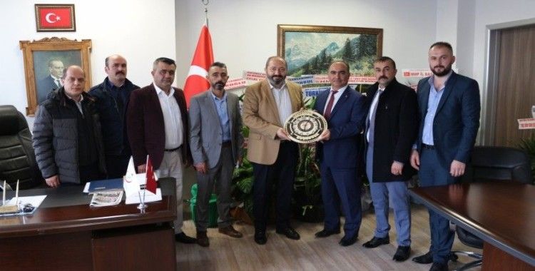 Türkiye Sağlık-İşçileri Sendikası Genel Sekreteri Doğan Alıç'dan Kastamonu ziyareti