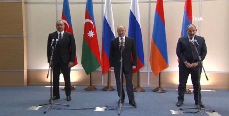 Rusya-Azerbaycan-Ermenistan zirvesi