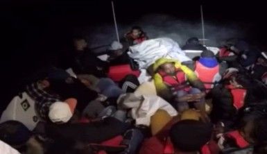 Yunanların ölüme terk ettiği göçmenleri Sahil Güvenlik kurtarıyor