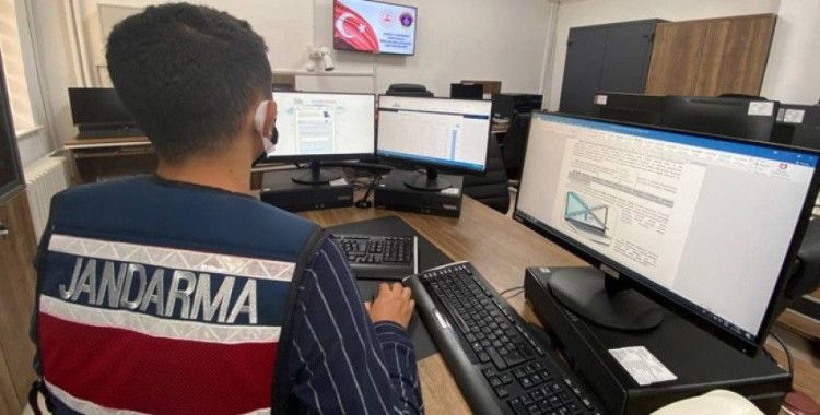 Denizli'de jandarmadan internetteki 715 siteye erişim engeli