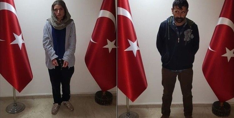 MİT'in operasyonuyla PKK/KCK'lı teröristler Pervin Arslan ile Emrah Adıgüzel Türkiye'ye getirildi