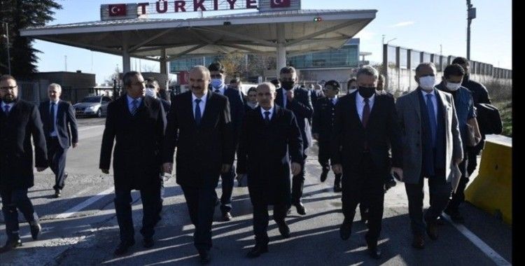 Türk, Yunan ve Bulgar heyetleri Kapıkule'deki Ortak Temas Merkezinde toplantı yaptı