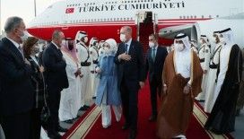 Cumhurbaşkanı Erdoğan Katar'da