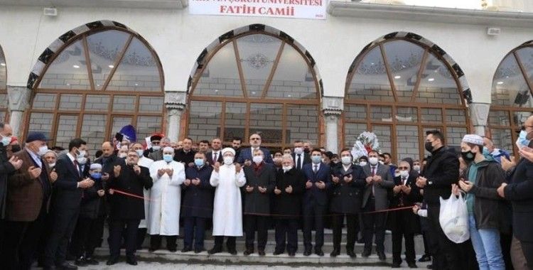 Diyanet İşleri Başkanı Erbaş, cami açılışına katıldı