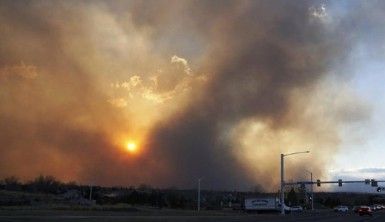 Colorado'da şiddetli yangın